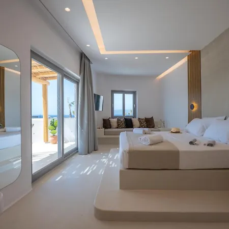 아파트호텔 Deluxe Sea View Apartment Kastrákion