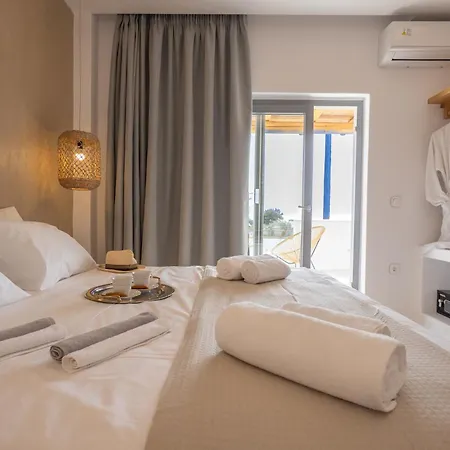 아파트호텔 Deluxe Sea View Apartment Kastrákion